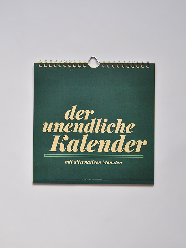 Der Kalender mit alternativen Monaten